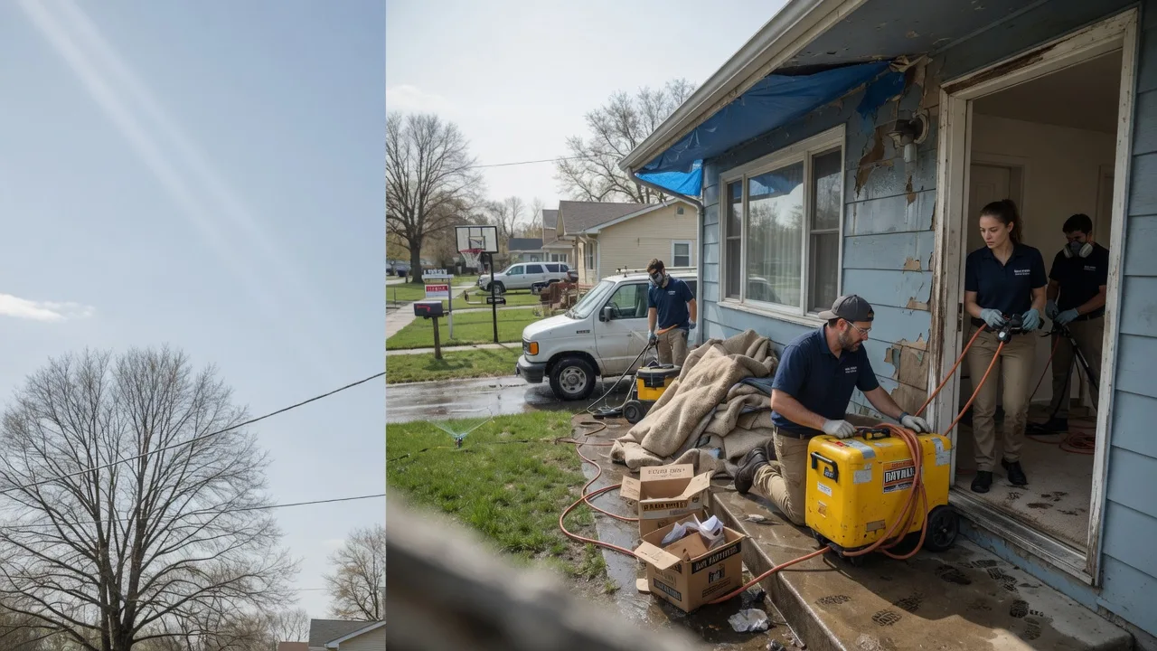Basement Flood Cleanup in Anson, TX near me